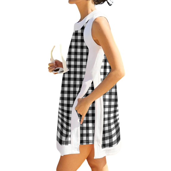 Stralyhd Women's Two Piece Lounge Set 2026 Summer Loose Set Loose Casual Shorts Outfits Vacation Matching Set with Pockets Black S