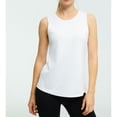 thumbnail image 1 of Stralyhd Workout Womens Tank Top Golf Tennis Running Top Crew Neck Sleeveless Athletic Shirts Summer Gym Loose Fit Tank Top White S, 1 of 4