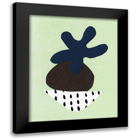 Stramel, Renee W. 12x14 Black Modern Framed Museum Art Print Titled - Quirks I