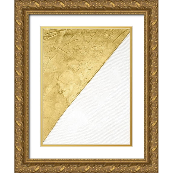 Stramel, Renee W. 12x14 Gold Ornate Wood Framed with Double Matting Museum Art Print Titled - Gilded Echelon III