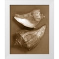 thumbnail image 1 of Stramel, Renee W. 12x14 White Modern Wood Framed Museum Art Print Titled - Sensual Shells I, 1 of 4