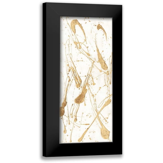 Stramel, Renee W. 12x24 Black Modern Framed Museum Art Print Titled - Indulgence I