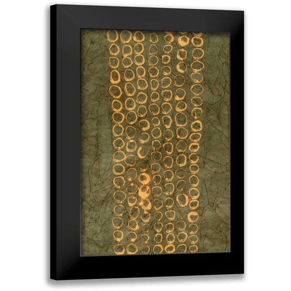 Stramel, Renee W. 13x18 Black Modern Framed Museum Art Print Titled - Primitive Patterns I