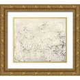 thumbnail image 1 of Stramel, Renee W. 14x12 Gold Ornate Wood Framed with Double Matting Museum Art Print Titled - Shorelines, 1 of 4
