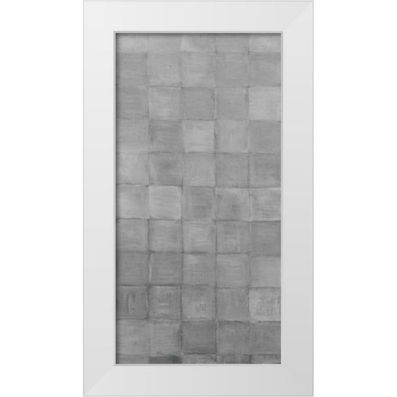 Stramel, Renee W. 14x24 White Modern Wood Framed Museum Art Print Titled - Non-Embellished Grey Scale I