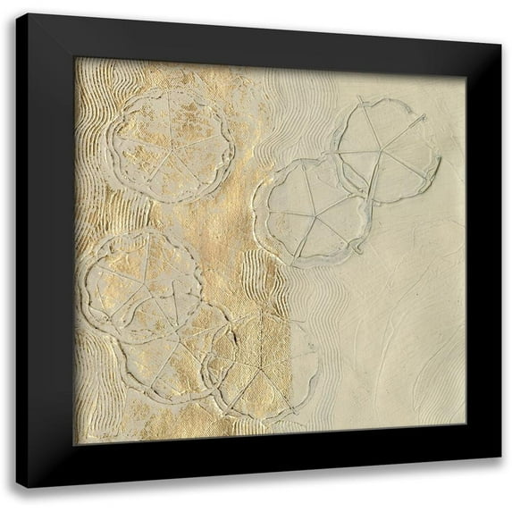 Stramel, Renee W. 15x15 Black Modern Framed Museum Art Print Titled - Sakura Season I