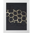 thumbnail image 1 of Stramel, Renee W. 15x18 White Modern Wood Framed Museum Art Print Titled - Gold Combo III, 1 of 4