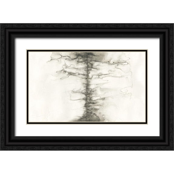 Stramel, Renee W. 18x12 Black Ornate Wood Framed with Double Matting Museum Art Print Titled - Infused Memory I