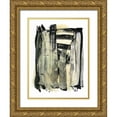 thumbnail image 1 of Stramel, Renee W. 19x24 Gold Ornate Wood Framed with Double Matting Museum Art Print Titled - Noir Essence II, 1 of 4