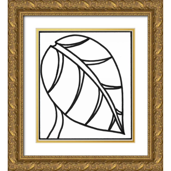 Stramel, Renee W. 20x23 Gold Ornate Wood Framed with Double Matting Museum Art Print Titled - Sprout I