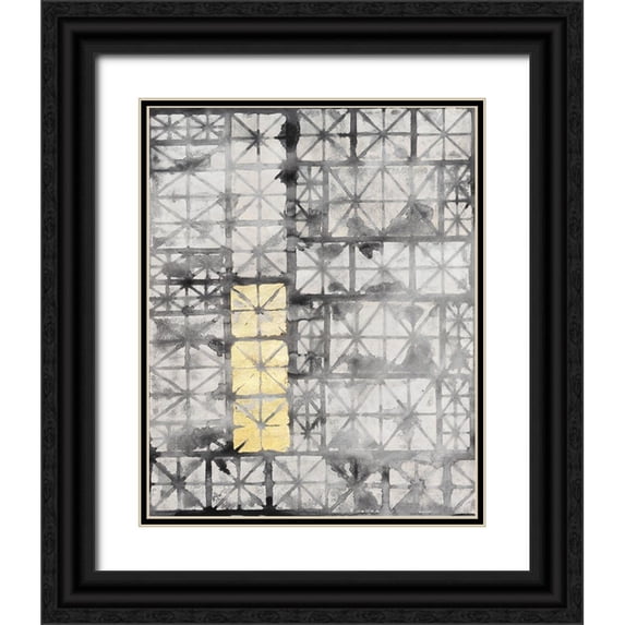 Stramel, Renee W. 20x24 Black Ornate Wood Framed with Double Matting Museum Art Print Titled - Gilded Junction I