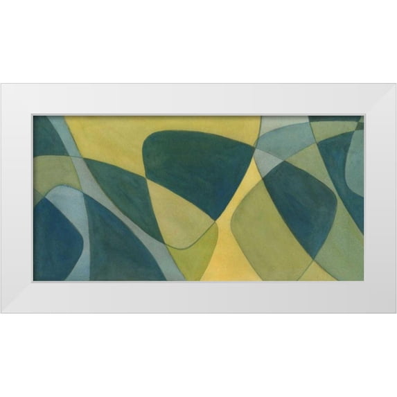 Stramel, Renee W. 24x14 White Modern Wood Framed Museum Art Print Titled - Allegheny II