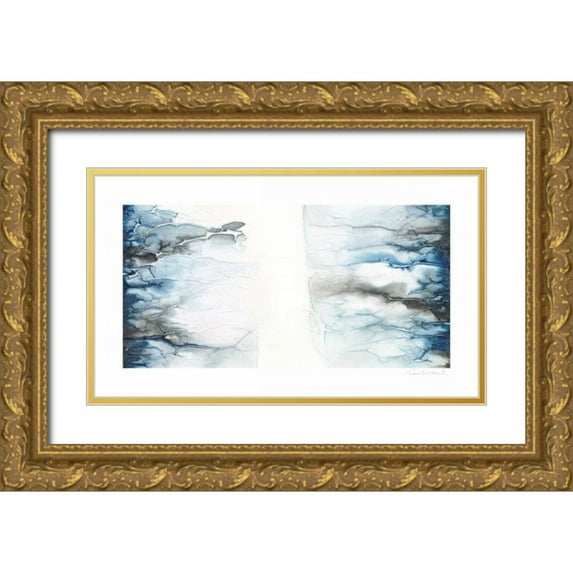 Stramel, Renee W. 24x15 Gold Ornate Wood Framed with Double Matting Museum Art Print Titled - Transfixed II