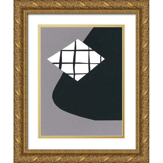 Stramel, Renee W. 25x32 Gold Ornate Wood Framed with Double Matting Museum Art Print Titled - Echos of Memphis III