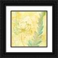 thumbnail image 1 of Stramel, Renee W. 26x26 Black Ornate Wood Framed with Double Matting Museum Art Print Titled - Florid Garden II, 1 of 4