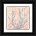 thumbnail image 1 of Stramel, Renee W. 26x26 Black Ornate Wood Framed with Double Matting Museum Art Print Titled - Tinted Algae I, 1 of 4