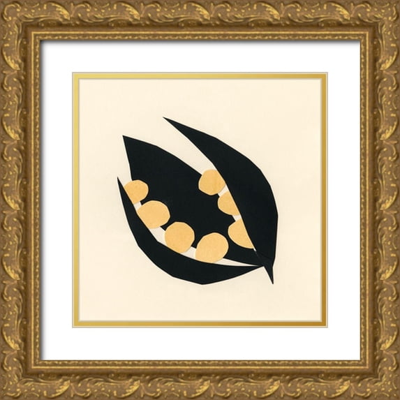 Stramel, Renee W. 26x26 Gold Ornate Wood Framed with Double Matting Museum Art Print Titled - Mod Pod IV