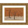 thumbnail image 1 of Stranak, Pavol 14x11 Gold Ornate Wood Framed with Double Matting Museum Art Print Titled - Dead Dancers, 1 of 4