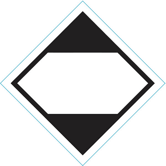 Stranco DOT Label,Ltd Quantities,2-1/2" W,PK500 HMSL-2500-P500