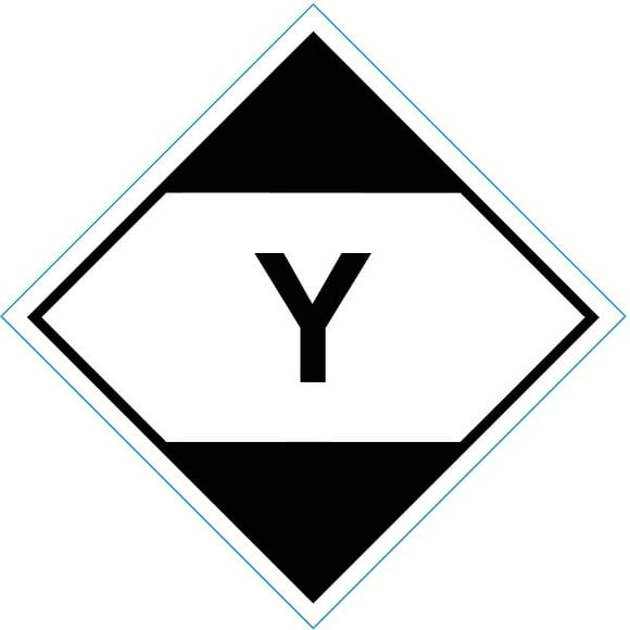 Stranco DOT Label,Ltd Quantities,4-1/2" W,PK500 HMSL-450Y-P500