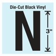 thumbnail image 1 of Stranco Die Cut Letter Label, N, 10 Cards,PK10 DBV-3-N-10, 1 of 1