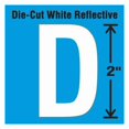 thumbnail image 1 of Stranco Die-Cut Refl. Letter Label,D,2In H,PK5 DWR-2-D-5, 1 of 1