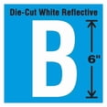 thumbnail image 1 of Stranco Letter Label, Vinyl, 6 in H, 2-3/4 in W DWR-6-B-EA, 1 of 1