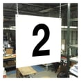 thumbnail image 1 of Hanging Aisle Sign, 12 in Height, 12 in Width, PVC Board HPS-FS1212-2, 1 of 1