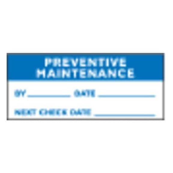 Stranco Inspection Label, ENG, Maintenance, PK225, TC3-39528 TC3-39528