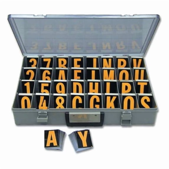 Stranco Letters and Numbers Kit, Assorted RUK-RUM200-KIT