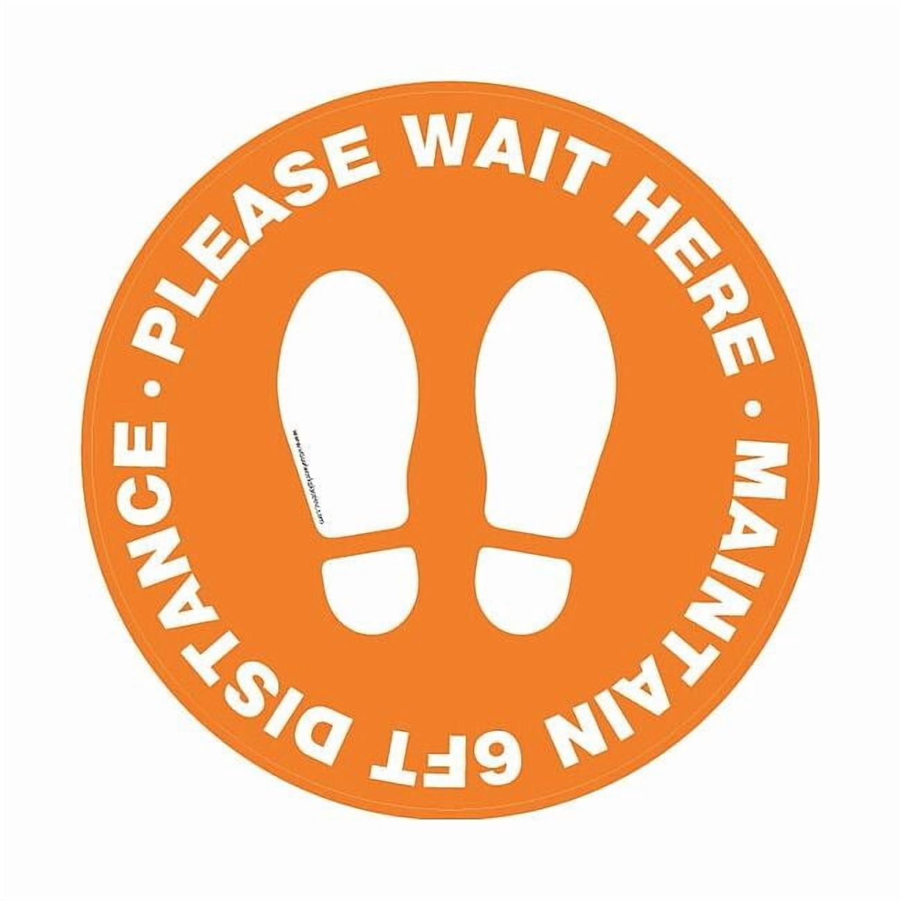 Safety Sign, 17 in H, 17 in W, Vinyl, Circle, English, FS-17-725 FS-17 ...