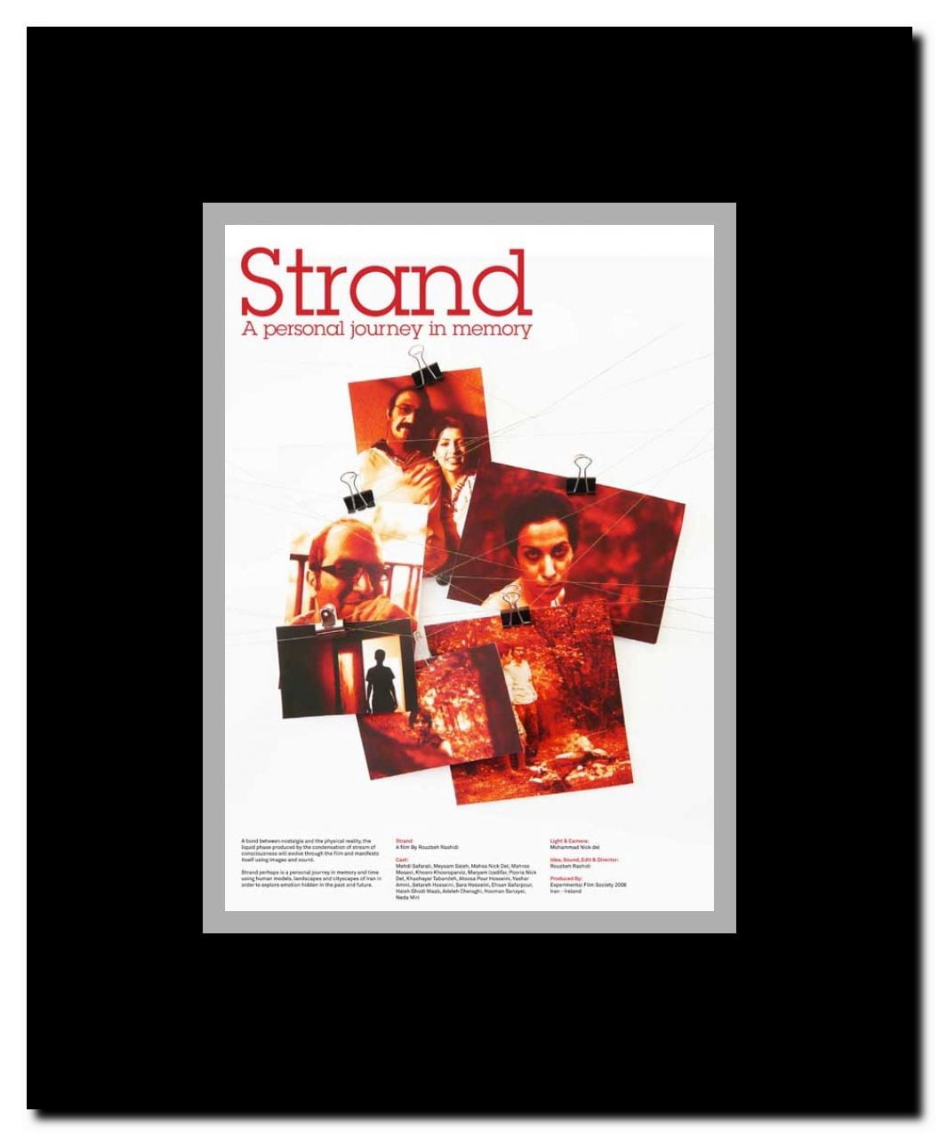Strand Framed Movie Poster