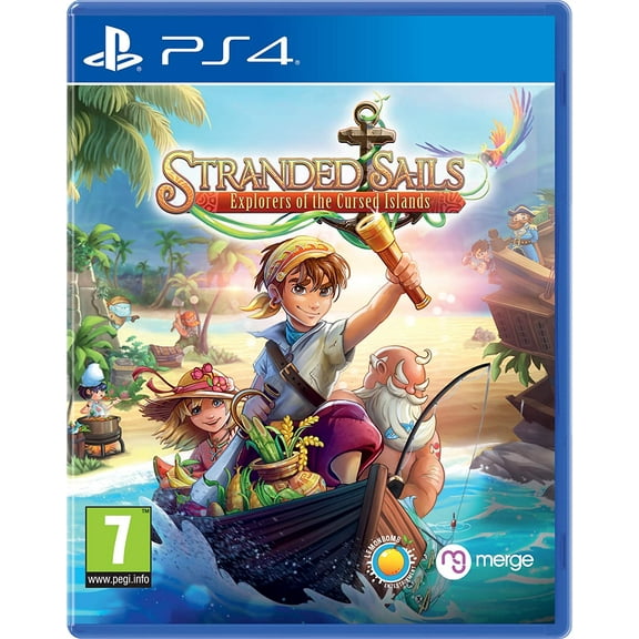 Stranded Sails: Explorers of the Cursed Islands (Playstation 4 PS4) Anchor Aweigh! Adventure Awaits!