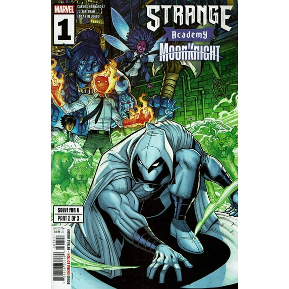 Strange Academy: Moon Knight #1 VF ; Marvel Comic Book