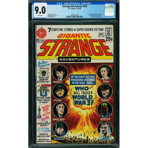 Strange Adventures #226 - CGC 9 Comic Book