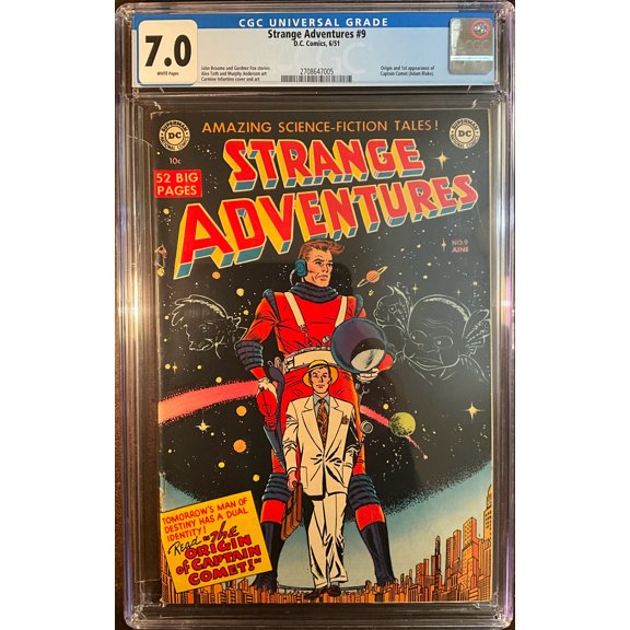 Strange Adventures #9 - CGC 7 Comic Book