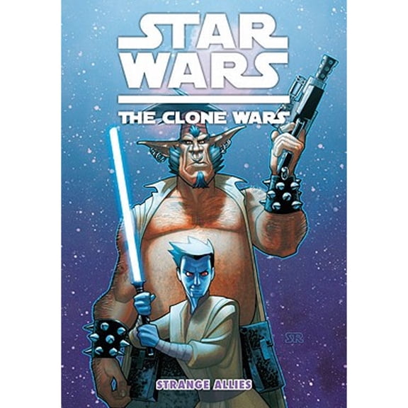 Pre-Owned Star Wars The Clone Wars Strange Allies Graphic Novel Comic Book