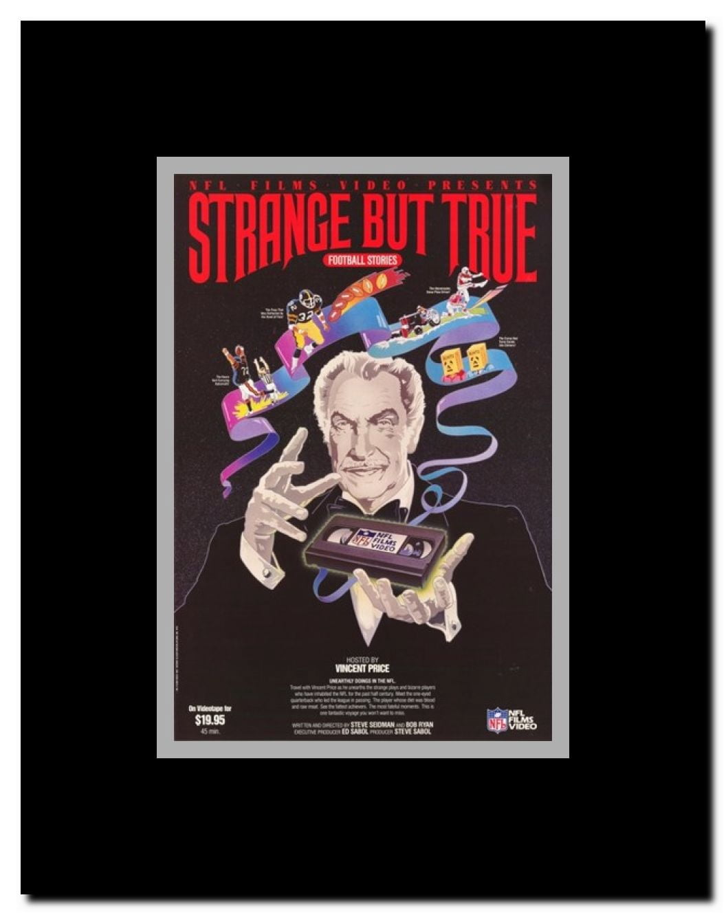 Strange But True Football Stories Framed Movie Poster