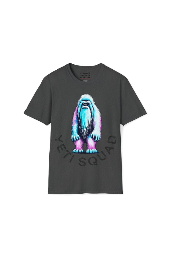 Gear's Winter Yeti Tee - Neon Yeti Squad Design - Medium