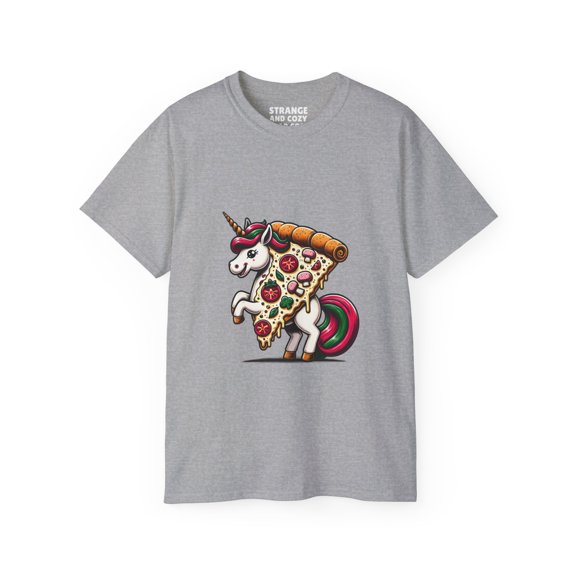 Strange & Cozy Pizza Pegasus Parade, Ethical Cotton, S-3XL Tee