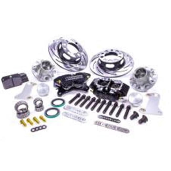 Strange Engineering Front Disc Brake Kit for GM Drum Spindle 4.750 BC