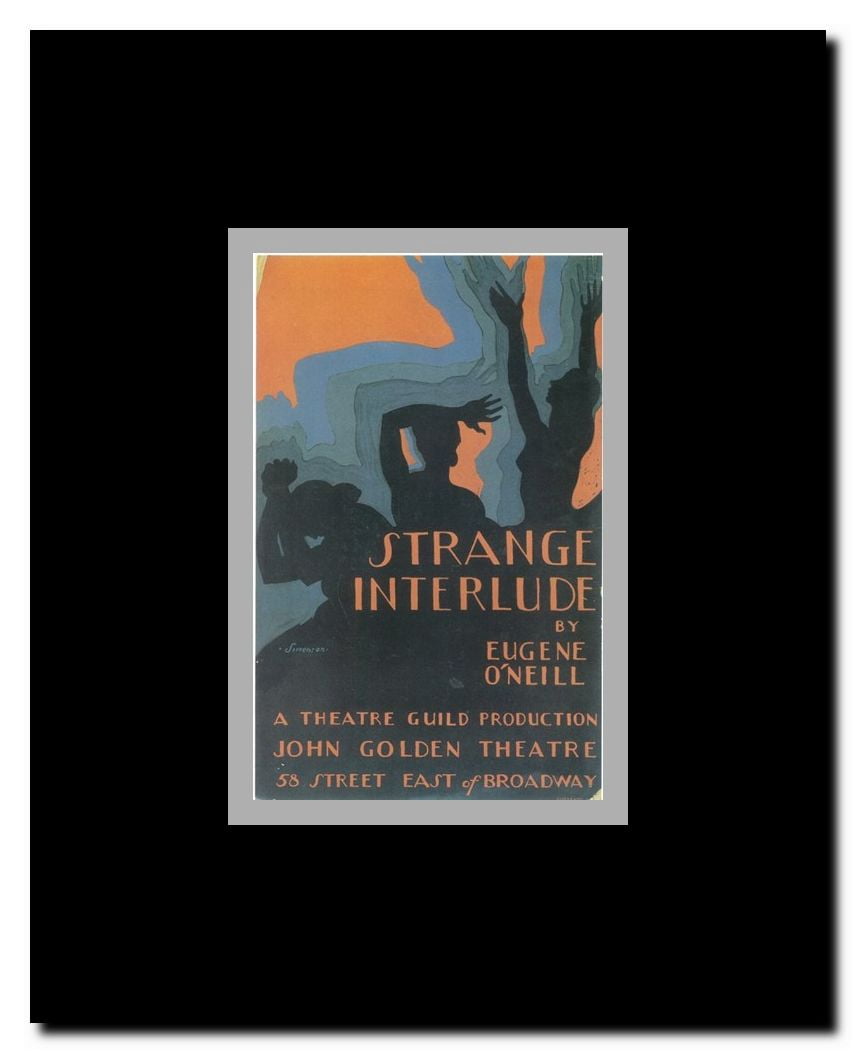Strange Interlude (Broadway) Framed Movie Poster