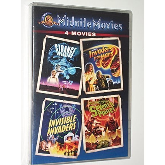 Strange Invaders (1983 )/ Invaders From Mars (1986) / Invisible Invaders (1959) / Journey To The Seventh Planet