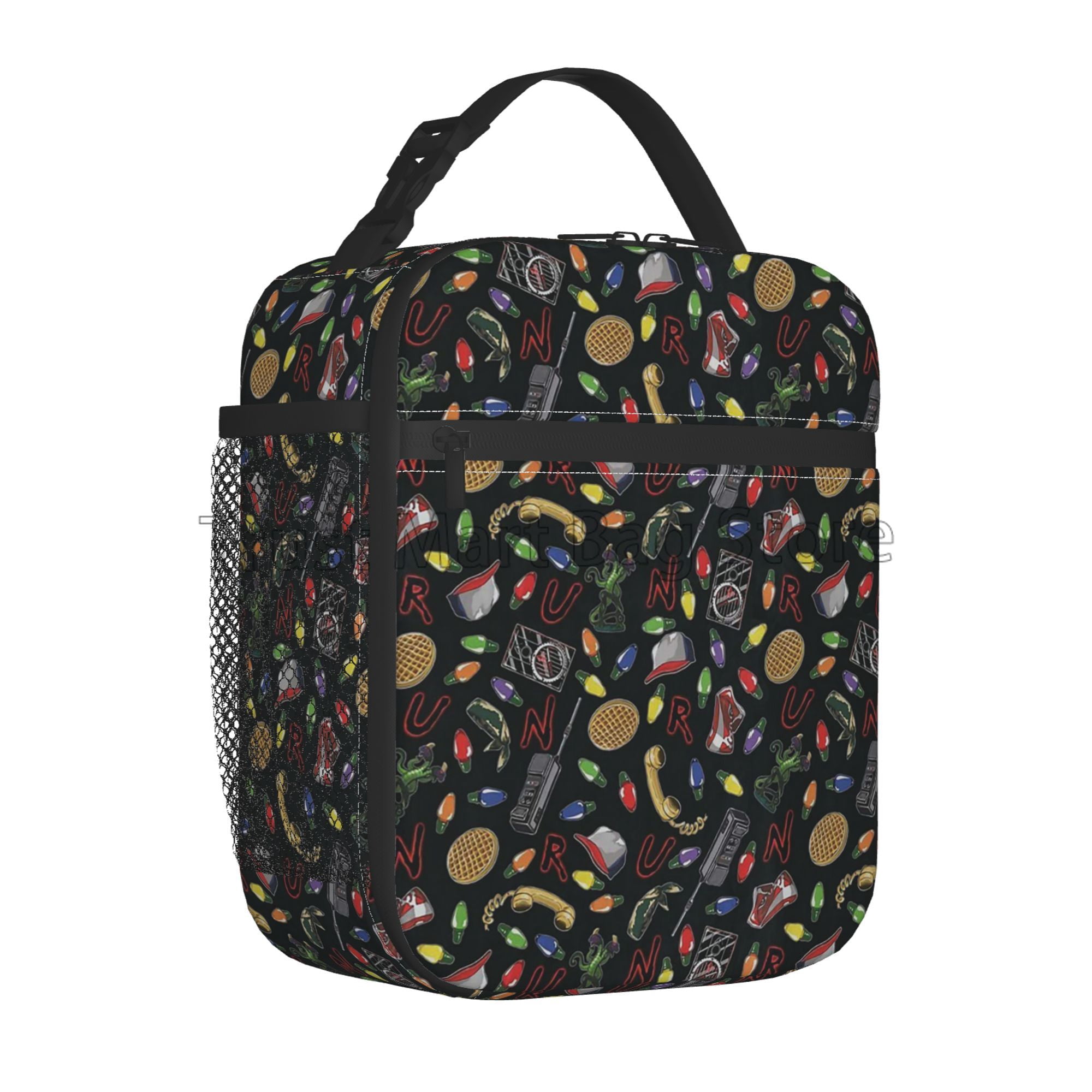 Strange Lunch Bag Box TV Show Leakproof Cooler Portable Handbag for Men Women Reusable Thermal Tote Bag for Work Picnic Beach
