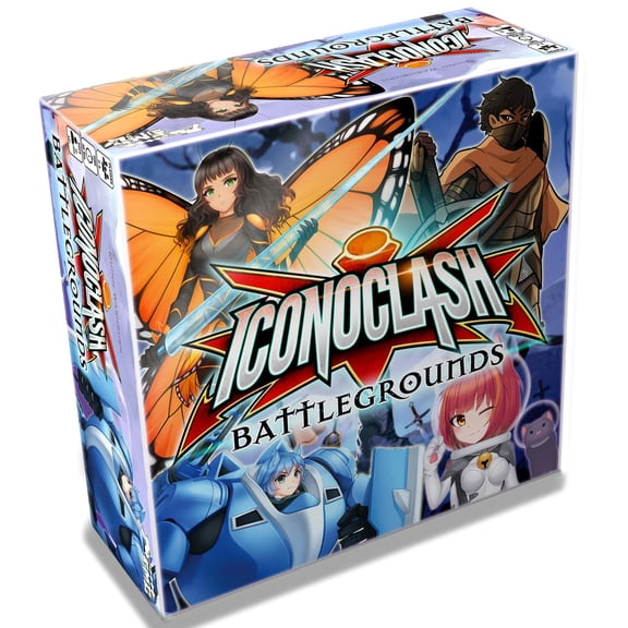 Strange Machine Games: Iconoclash: Battlegrounds - Tactical Skirmish Board Game, Stand Alone Expansion, Tabletop Platforming, Ages 12+, 2-4 Players