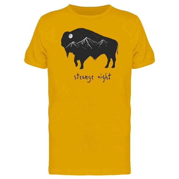 Strange Night Buffalo Tee Men's -Image by Shutterstock