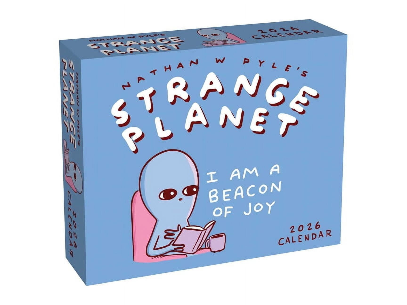 Strange Planet 2026 Day-To-Day Calendar: I Am a Beacon of Joy, (Paperback)