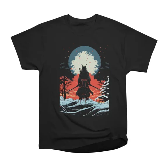 Strange Samurai T-Shirt Tee Gift For Him Merch For Her Apparel For Friend