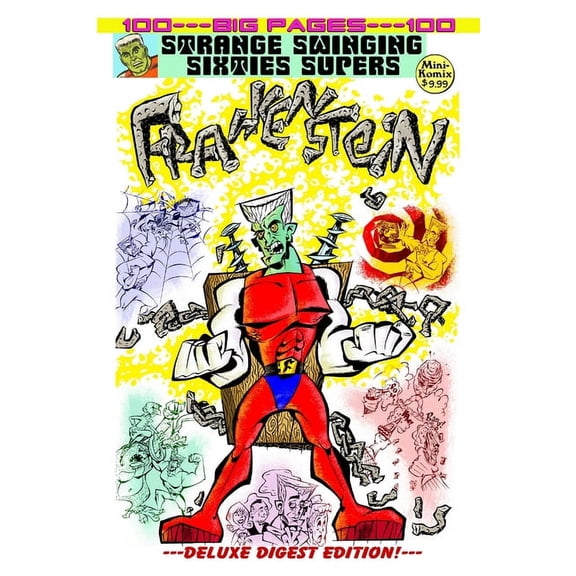 Strange Swinging Sixties Supers: Frankenstein, (Paperback)