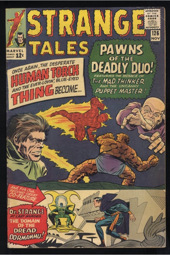 Strange Tales #126 FN- 5.5 1st Appearance Clea Dormammu! Comic Book